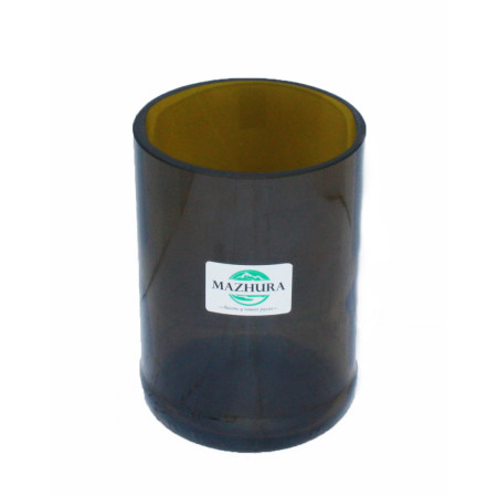 Ваза стеклянная Mazhura Vine MZ-706634 12х8 см