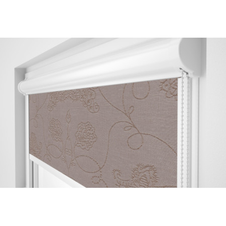 Рулонная штора Rolets Кинга 2-406-350 35x170 см закрытого типа Светло-коричневая