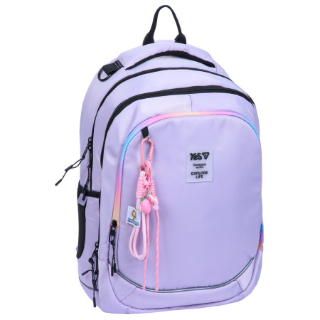Рюкзак школьный YES TS-59L Lilac 550407 23.2 л