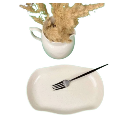 Блюдо сервировочное Декор Керамика Cappuccino Вересень К-7202 27х17.5х4 см