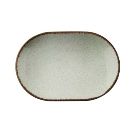 Блюдо овальное Colorx Kutahya Pearl CXOFD-32-KY-730-P-03 32 см зеленое