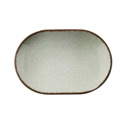 Блюдо овальное Colorx Kutahya Pearl CXOFD-36-KY-730-P-03 36 см зеленое