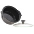 Мармит керамический Kamille KM-6425 24х21х8 см 1.5 л черный