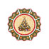 Блюдо Lefard Christmas collection 986-094 38х4 см