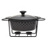 Мармит керамический Kamille KM-6425 24х21х8 см 1.5 л черный