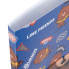 Папка на 20 файлов A4 YES Line Friends Brown 492109