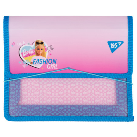 Папка для тетрадей на резинке В5 YES Barbie 492211 20х24х5 см