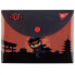 Папка-конверт на кнопке B7 YES Ninja 492265 15х11 см