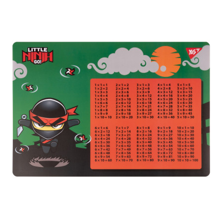 Подкладка для стола с подсказками А3 YES Ninja 492252