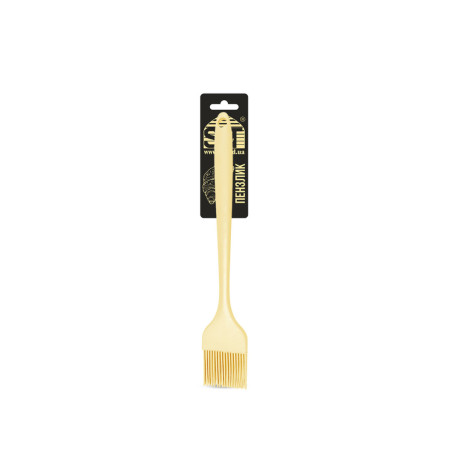 Кисточка силиконовая SNT Creamy 3300-26 26.3х4.3 см кремовая