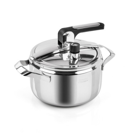 Кастрюля-скороварка Barazzoni My Pot 5400450035 3,5 л 18 см серебристая
