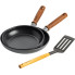 Набор сковородок с лопаткой GreenPan Mayflower Pro CC004783-001 20-24 см 2 предмета серый