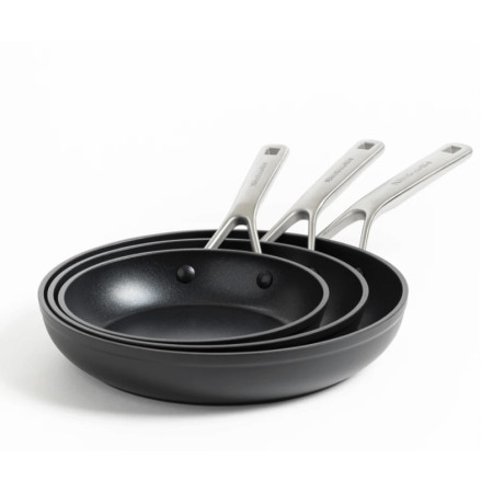 Набор сковородок KitchenAid FHA СС005699-001 3 предмета черный
