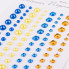 Набор страз и жемчужин Santi Gold and blue 742523 136 шт