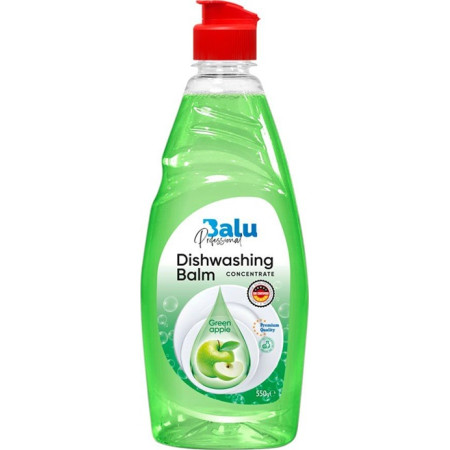 Бальзам для ручной мойки посуды BALU Зеленое яблуко 4820159428984 550 мл