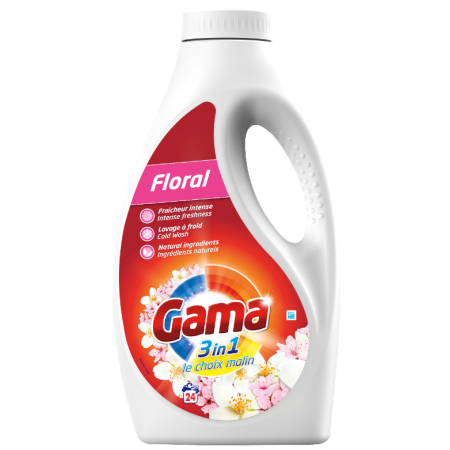 Гель для стирки универсальный Gama 8435495815860 1.2 л