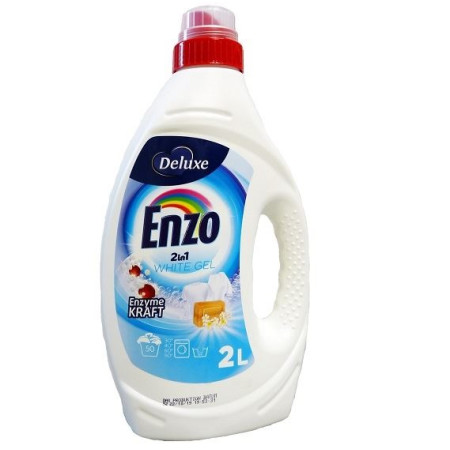 Гель для стирки белых вещей Deluxe Enzo 4260504880409 2 л