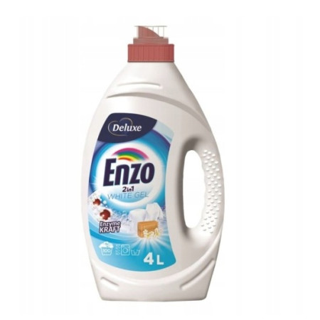 Гель для стирки белых вещей Deluxe Enzo 4260504880324 4 л