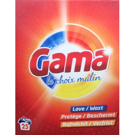 Порошок для стирки универсальный Gama 8435495806165 1.625 кг