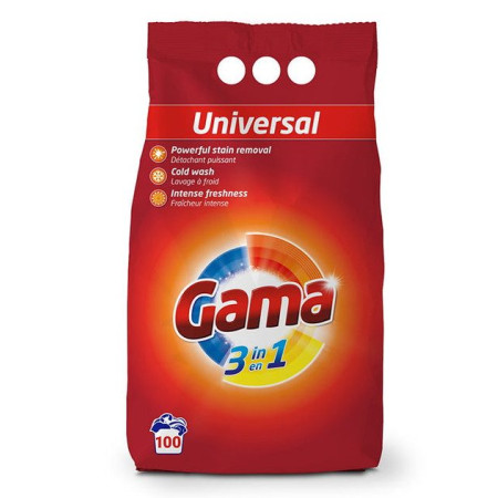 Порошок для стирки универсальный Gama 3в1 Universal 8435495844914 6 кг
