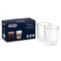 Набор стаканов низких с двойным дном Delonghi Drinks DLSС-318 400 мл 2 шт