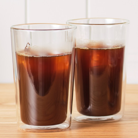 Набор стаканов высоких с двойным дном Delonghi Drinks DLSС-319 490 мл 2 шт