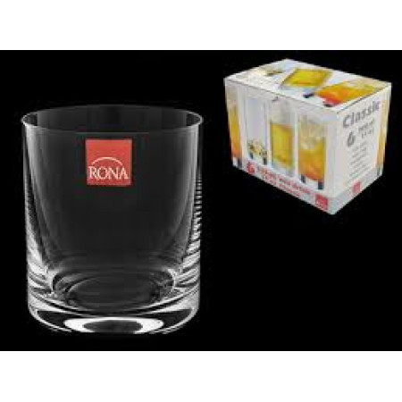 Набор стаканов низких Rona Classic 1605-0-280 280 мл 6 шт