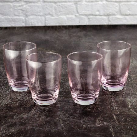 Набор стаканов низких Luminarc Variation Shades Pink D4843 340 мл 4 шт