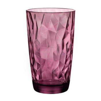 Стакан высокий 470 мл Diamond Rock Purple Bormioli Rocco 350270-M0-2321990