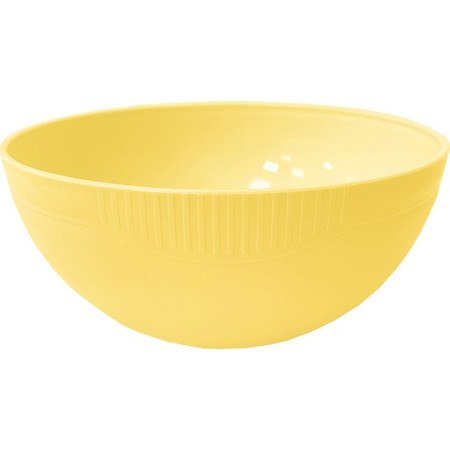 Миска пластиковая Eurogold 900021Miami yellow 21 см желтая