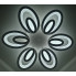 Люстра светодиодная потолочная LED светильник для квартиры на потолок лэд с пультом 25601 Белый 9х62х62 см.