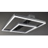 Люстра светодиодная потолочная LED светильник для квартиры на потолок лэд 28005 Черный 12х50х50 см.