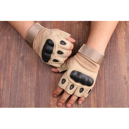 Перчатки тактические 6529 XL песочные