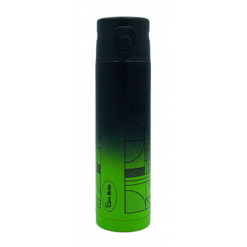Термокружка Con Brio CB-390-green-black 400 мл зеленая с черным