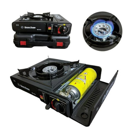 Плита газовая туристическая Happy Home BDZ-155A
