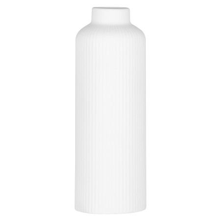 Ваза Ardesto Liguria AR3803W 8х22.7 см белая