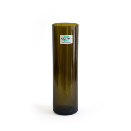 Ваза Mazhura MZ-727950 21 см зеленая