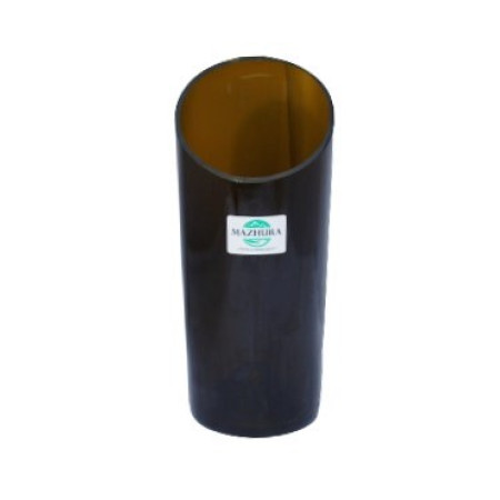 Ваза стеклянная Mazhura Vine MZ-708248 18.5х7 см