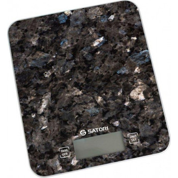 Весы кухонные Satori SKS-211-BL 15 кг темно-серые
