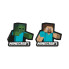 Наклейка YES 2D Minecraft Zombie 708597