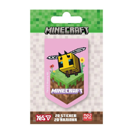 Наклейка YES 2D Minecraft Spring Bee 708513