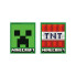 Наклейка YES 2D Minecraft Creeper 708510