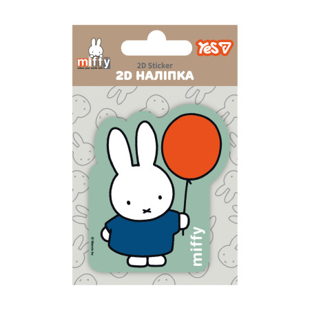 Наклейка YES 2D Miffy Balloon 708525