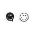 Наклейка YES 2D Smiley World Barbed wire 708878