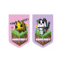 Наклейка YES 2D Minecraft Spring Bee 708513