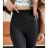 Леггинсы женские biflex с подтяжкой 19053 M черные