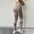 Леггинсы женские спортивные 10159 S/M бежевые