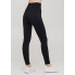 Леггинсы женские в рубчик с пуш-ап LEGGINGS RIB 18865 L-XL черные