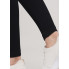 Леггинсы женские в рубчик с пуш-ап LEGGINGS RIB 18865 L-XL черные