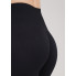 Леггинсы женские в рубчик с пуш-ап LEGGINGS RIB 18865 L-XL черные